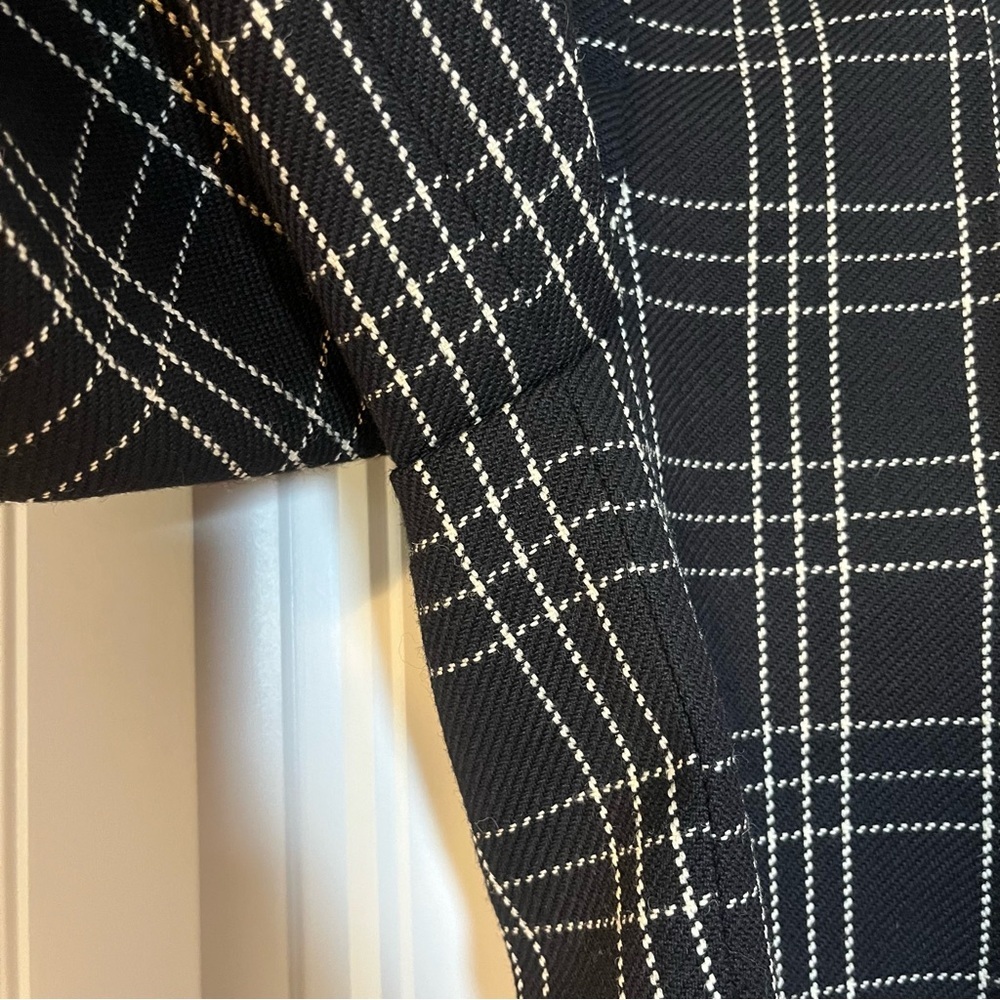 Christian Dior Plaid Wool Cropped Trouser Pant Size 8 Fall 2018 Ready to Wear - Picture 6 of 16